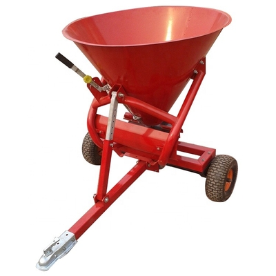 High Quality Standard Size 600lbs Atv Seed Spreader Towable Salt Fertilizer Spreader