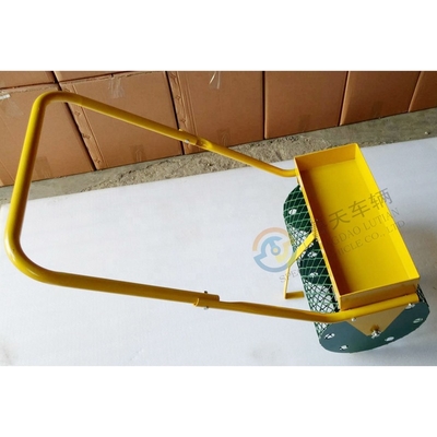 Lawn/Yard/Garden FERTILIZER PEAT MOSS SPREADER Lawn Compost Spreader Roller Drum Spreader